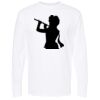 Unisex Gold Soft Touch Long Sleeve T-Shirt Thumbnail