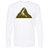 Unisex Gold Soft Touch Long Sleeve T-Shirt Thumbnail