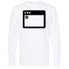 Unisex Gold Soft Touch Long Sleeve T-Shirt Thumbnail