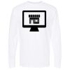 Unisex Gold Soft Touch Long Sleeve T-Shirt Thumbnail