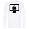Unisex Gold Soft Touch Long Sleeve T-Shirt Thumbnail
