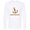 Unisex Gold Soft Touch Long Sleeve T-Shirt Thumbnail