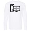 Unisex Gold Soft Touch Long Sleeve T-Shirt Thumbnail