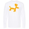 Unisex Gold Soft Touch Long Sleeve T-Shirt Thumbnail