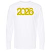 Unisex Gold Soft Touch Long Sleeve T-Shirt Thumbnail