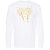 Unisex Gold Soft Touch Long Sleeve T-Shirt Thumbnail