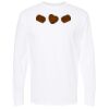 Unisex Gold Soft Touch Long Sleeve T-Shirt Thumbnail