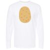 Unisex Gold Soft Touch Long Sleeve T-Shirt Thumbnail