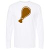 Unisex Gold Soft Touch Long Sleeve T-Shirt Thumbnail