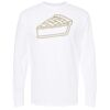Unisex Gold Soft Touch Long Sleeve T-Shirt Thumbnail