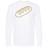 Unisex Gold Soft Touch Long Sleeve T-Shirt Thumbnail
