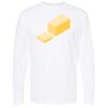 Unisex Gold Soft Touch Long Sleeve T-Shirt Thumbnail