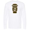 Unisex Gold Soft Touch Long Sleeve T-Shirt Thumbnail