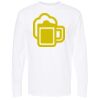 Unisex Gold Soft Touch Long Sleeve T-Shirt Thumbnail