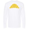 Unisex Gold Soft Touch Long Sleeve T-Shirt Thumbnail
