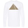 Unisex Gold Soft Touch Long Sleeve T-Shirt Thumbnail
