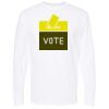 Unisex Gold Soft Touch Long Sleeve T-Shirt Thumbnail