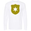 Unisex Gold Soft Touch Long Sleeve T-Shirt Thumbnail