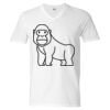 Unisex Softstyle® V-Neck T-Shirt Thumbnail