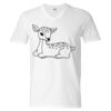 Unisex Softstyle® V-Neck T-Shirt Thumbnail