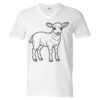 Unisex Softstyle® V-Neck T-Shirt Thumbnail