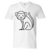 Unisex Softstyle® V-Neck T-Shirt Thumbnail