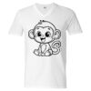 Unisex Softstyle® V-Neck T-Shirt Thumbnail