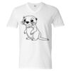 Unisex Softstyle® V-Neck T-Shirt Thumbnail