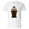 Unisex Softstyle® V-Neck T-Shirt Thumbnail