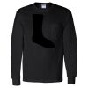 Unisex Ultra Cotton® Long Sleeve Pocket T-Shirt Thumbnail