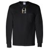 Unisex Ultra Cotton® Long Sleeve Pocket T-Shirt Thumbnail