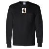 Unisex Ultra Cotton® Long Sleeve Pocket T-Shirt Thumbnail