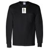 Unisex Ultra Cotton® Long Sleeve Pocket T-Shirt Thumbnail