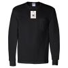 Unisex Ultra Cotton® Long Sleeve Pocket T-Shirt Thumbnail