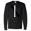 Unisex Ultra Cotton® Long Sleeve Pocket T-Shirt Thumbnail